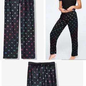 NEW PINK Rainbow Ombre sleep pants